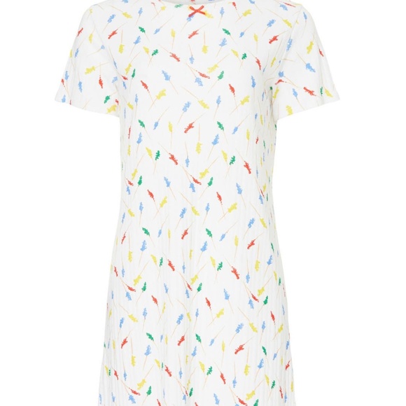 Rachel Antonoff Fitz Dress in Blue Floral - Picture 2 of 6